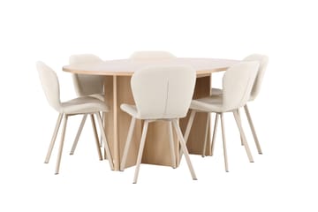 Oval matgrupp Venture Home - Møbler - Bord - Spisegrupper