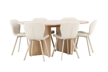 Oval matgrupp Venture Home - Møbler - Bord - Spisegrupper