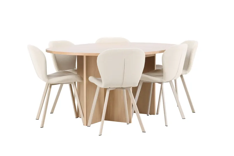 Oval matgrupp Venture Home - Møbler - Bord - Spisegrupper