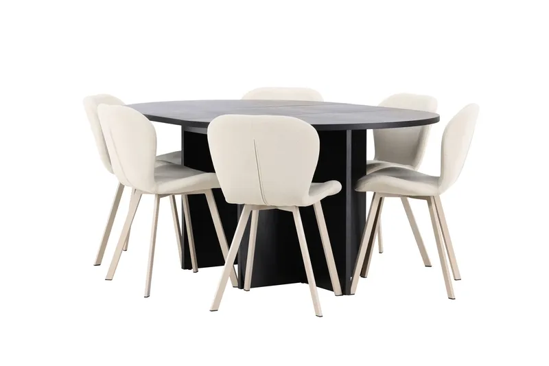 Oval matgrupp Venture Home - Møbler - Bord - Spisegrupper
