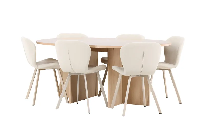 Oval matgrupp Venture Home - Møbler - Bord - Spisegrupper