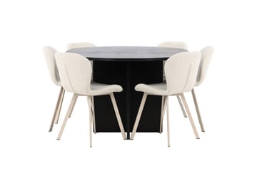 Oval matgrupp Venture Home - Møbler - Bord - Spisegrupper
