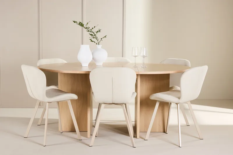 Oval matgrupp Venture Home - Møbler - Bord - Spisegrupper