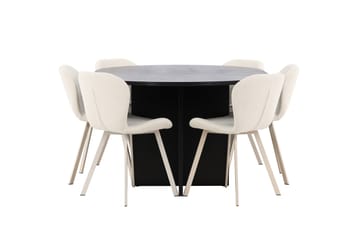 Oval matgrupp Venture Home - Møbler - Bord - Spisegrupper