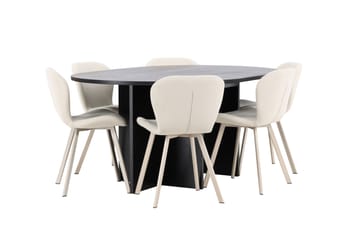 Oval matgrupp Venture Home - Møbler - Bord - Spisegrupper