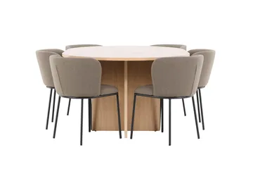 Oval matgrupp Venture Home - Møbler - Bord - Spisegrupper