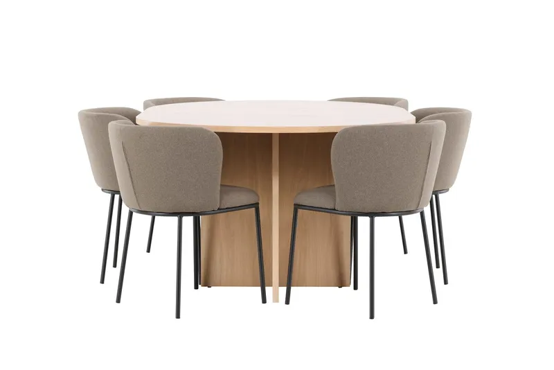 Oval matgrupp Venture Home - Møbler - Bord - Spisegrupper