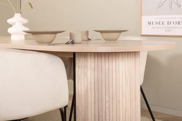 Oval spisegruppe Venture Home Bianca, Berit - Møbler - Bord - Spisegrupper