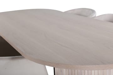Oval spisegruppe Venture Home Bianca, Berit - Møbler - Bord - Spisegrupper