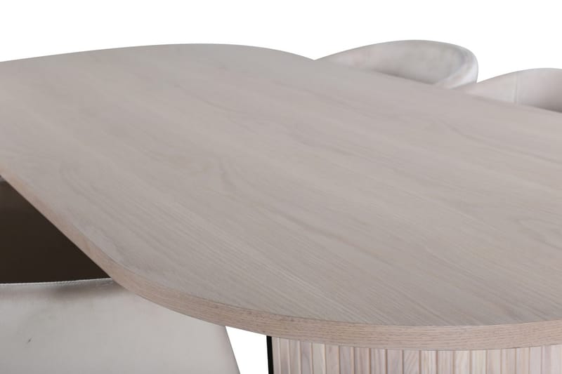 Oval spisegruppe Venture Home Bianca, Berit - Møbler - Bord - Spisegrupper