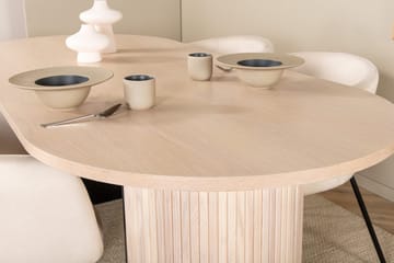 Oval spisegruppe Venture Home Bianca, Berit - Møbler - Bord - Spisegrupper