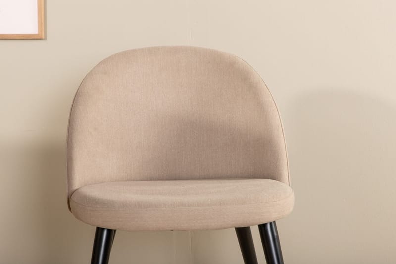 Oval spisegruppe Venture Home Bianca, Velvet Hvitlasert - Møbler - Bord - Spisegrupper