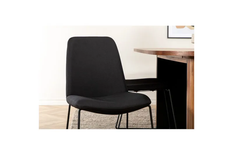 Ovalt spisesett Bianca, Muce - 200x90x75 - Møbler - Bord - Spisegrupper