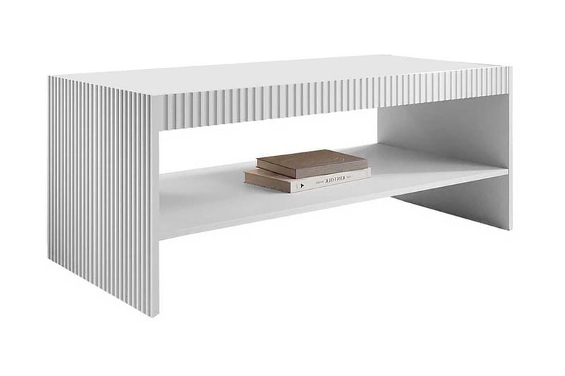 Pafos Sofabord Rektangulært Hvit - Sofabord