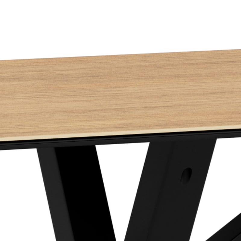 Parkins spisebord 160 cm - Vill eik - Møbler - Bord - Spisebord & kjøkkenbord