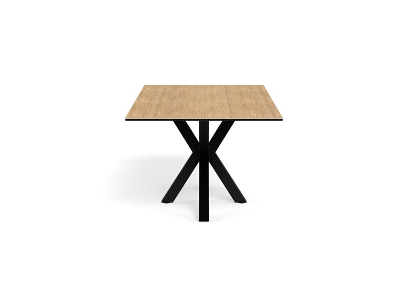 Parkins spisebord 200 cm - Svart - Møbler - Bord - Spisebord & kjøkkenbord