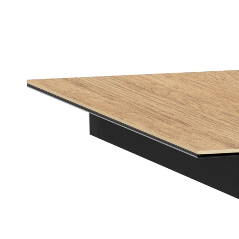 Parkins uttrekkbart spisebord 168 –210 cm, Vill eik