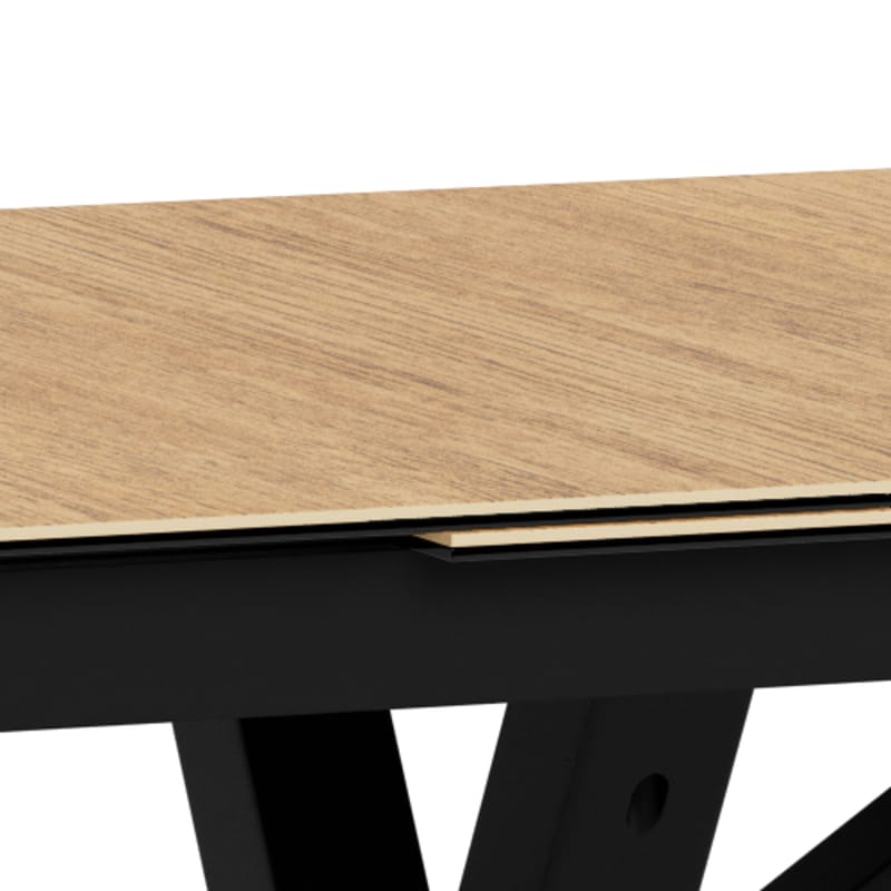 Parkins uttrekkbart spisebord 200–240 cm - Vill eik - Møbler - Bord - Spisebord & kjøkkenbord