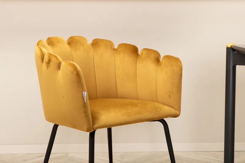 Pelle Spisegruppe 190 cm Rektangulær med 6 Limhamn Stoler - Sort - Møbler - Bord - Spisegrupper