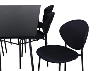 Petra spisebord 190 cm med 6 Vault spisestoler - Møbler - Bord - Spisegrupper