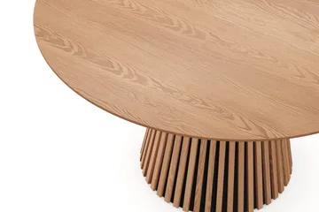 Peyra rundt spisebord 130 cm finér - Eik - Møbler - Bord - Spisebord & kjøkkenbord