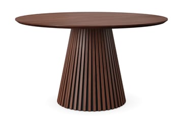 Peyra rundt spisebord 130 cm finer - Valnøtt - Møbler - Bord - Spisebord & kjøkkenbord