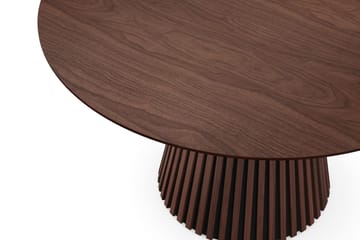 Peyra rundt spisebord 130 cm finer - Valnøtt - Møbler - Bord - Spisebord & kjøkkenbord