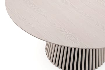 Peyra rundt spisebord 150 cm finér - Hvitlasert eik - Møbler - Bord - Spisebord & kjøkkenbord