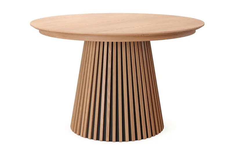 Peyra rundt uttrekkbart spisebord 120–220 cm finer - Eik - Møbler - Bord - Spisebord & kjøkkenbord