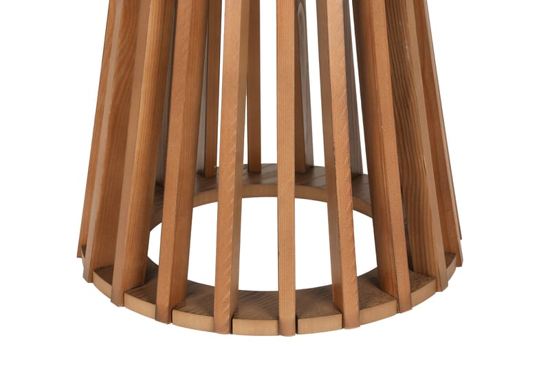 Peyra sofabord rundt 60 cm finér - Eik - Møbler - Bord - Sofabord