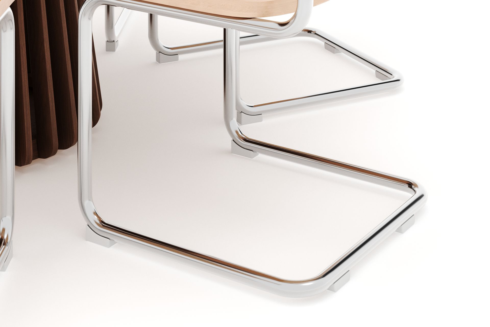Peyra Spisebord 120 cm Rundt med 6 stk Build Matstkolar - Valnøtt - Møbler - Bord - Spisegrupper