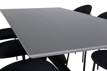 Piazza Spisebord 190 cm med 6 Vault Spisestoler - Møbler - Bord - Spisegrupper