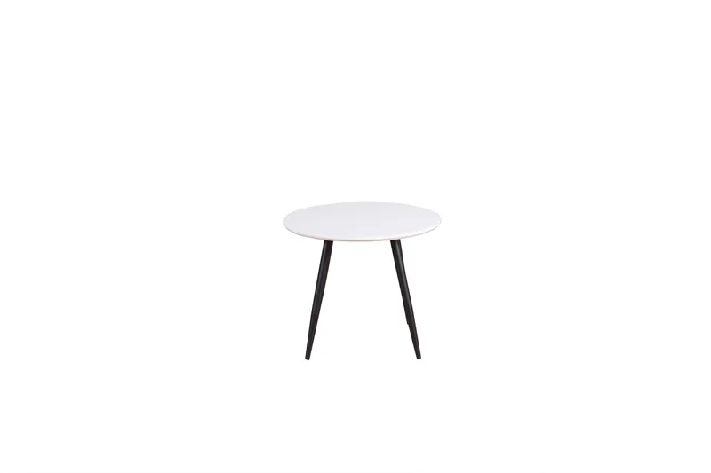 Plaza Lite Rundt Spisebord 60 cm - Hvit - Møbler - Bord - Spisebord & kjøkkenbord