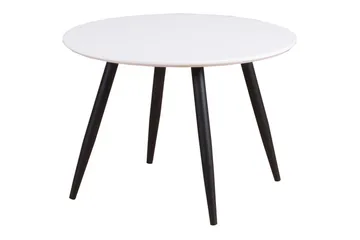 Plaza Lite Rundt Spisebord 60 cm - Hvit - Møbler - Bord - Spisebord & kjøkkenbord