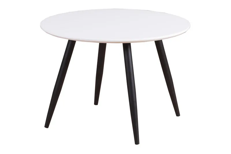 Plaza Lite Rundt Spisebord 60 cm, Hvit