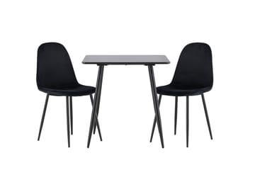 Polar spisegruppe 75 cm kvadratisk med 2 Polar stoler - Møbler - Bord - Spisegrupper