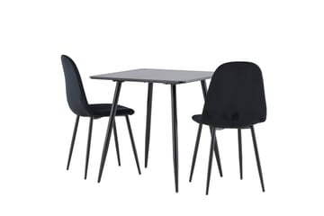 Polar spisegruppe 75 cm kvadratisk med 2 Polar stoler - Møbler - Bord - Spisegrupper