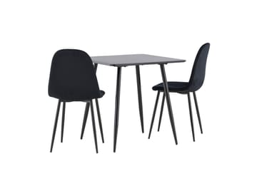 Polar spisegruppe 75 cm kvadratisk med 2 Polar stoler - Møbler - Bord - Spisegrupper