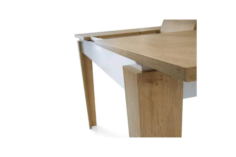 Pradera Spisebord 175 cm Rektangulær - Eik/Hvit - Møbler - Bord - Spisebord & kjøkkenbord