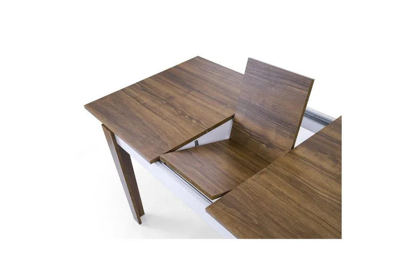 Pradera Spisebord 175 cm Rektangulær - Valnøtt/Hvit - Møbler - Bord - Spisebord & kjøkkenbord