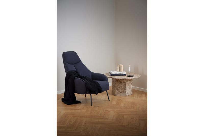 Prisa Rundt Sofabord i Marmorstein 80 cm - Beige - Møbler - Bord - Sofabord