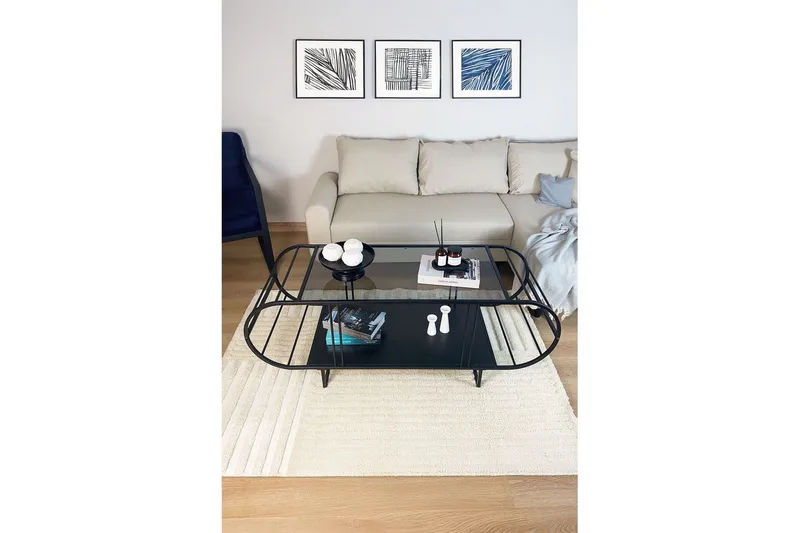 Quorinor Stuebord 145 cm - Sort - Møbler - Bord - Sofabord