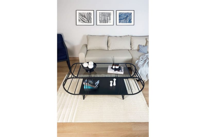 Quorinor Stuebord 145 cm - Sort - Møbler - Bord - Sofabord