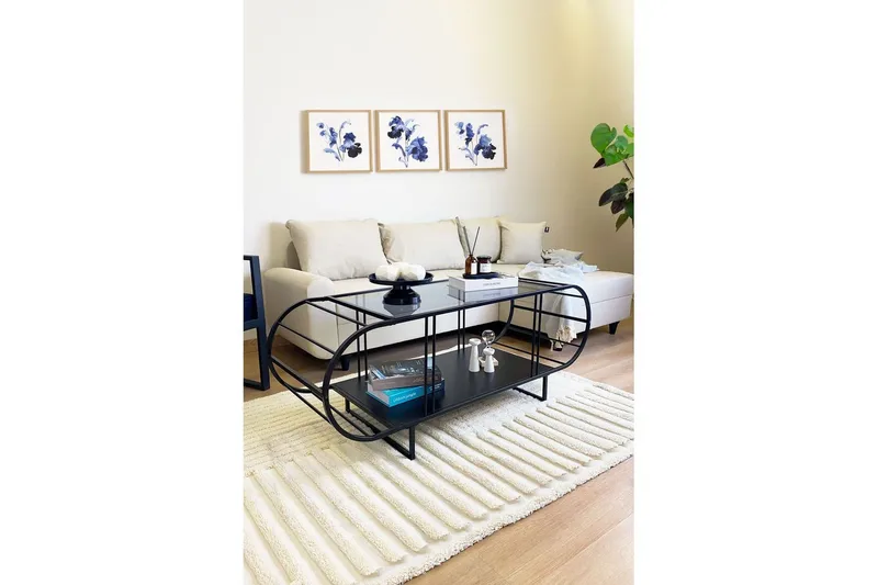 Quorinor Stuebord 145 cm - Sort - Møbler - Bord - Sofabord