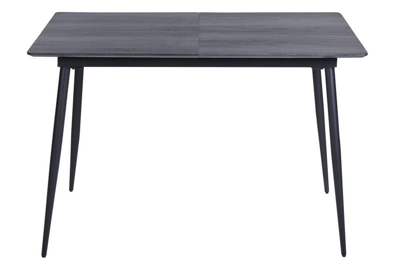 Rablio Spisebord Uttrekkbart 120-160x80 cm - Svart/Grå - Møbler - Bord - Spisebord & kjøkkenbord
