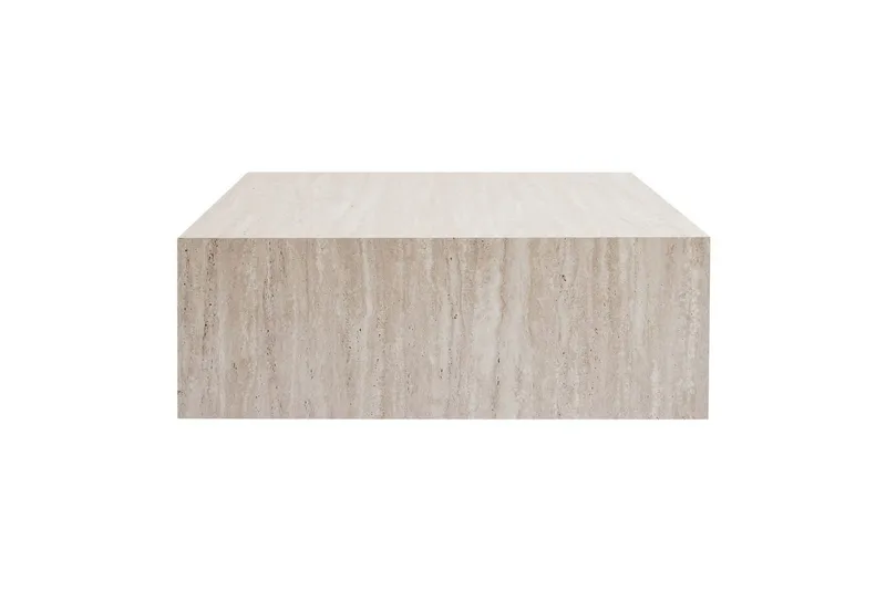 Rambabu Sofabord 90 cm - Gul/Brun - Møbler - Bord - Sofabord