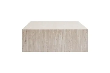 Rambabu Sofabord 90 cm - Gul/Brun - Møbler - Bord - Sofabord