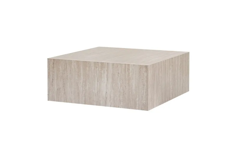 Rambabu Sofabord 90 cm - Gul/Brun - Møbler - Bord - Sofabord