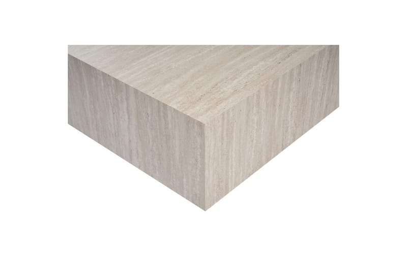 Rambabu Sofabord 90 cm - Gul/Brun - Møbler - Bord - Sofabord