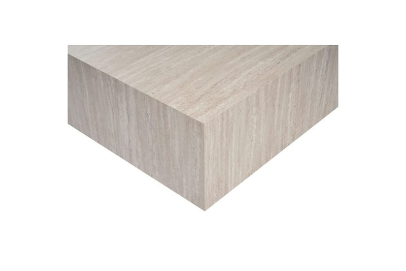 Rambabu Sofabord 90 cm - Gul/Brun - Møbler - Bord - Sofabord